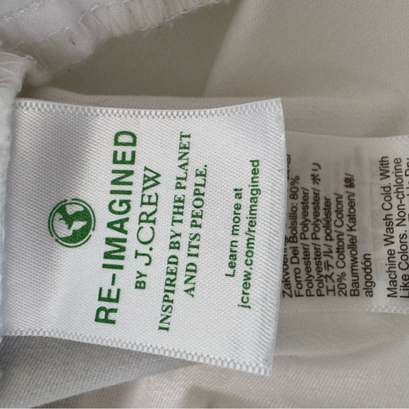 Classic JCrew White Womens Chino Shorts Feminine Costal Beachy Preppy 0013 - Picture 14 of 17